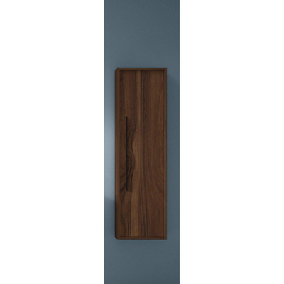 FugaFlow Eccelente Arredo Armoire colonne 120x34.5x34.5cm - 1 porte - MDF - Noyer