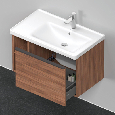 Duravit D-neo Meuble sous vasque 78.4x45.2x44cm 1 tiroir Noisette mat