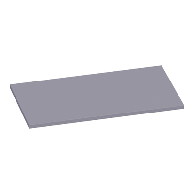 BRAUER Ocean Slim Plan sous vasque - 80.4x46x1.8cm - Gris mat