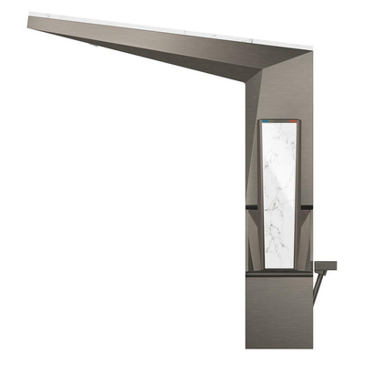 Grohe Allure brilliant private collection wastafelkraan L-Size white att. graphite geb