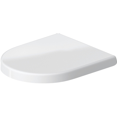 Duravit Universeel WC-zitting - 43.1x37x4.3cm - met softclose - met quickrelease - kunststof - wit