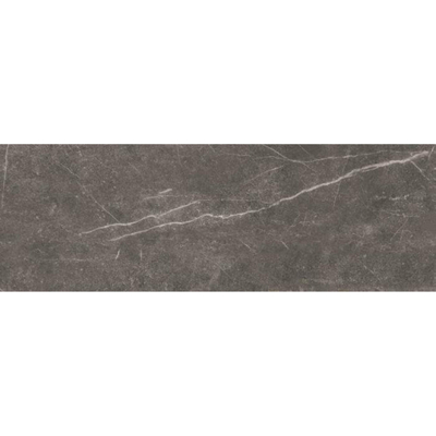 Kerabo carreau de mur shetd anthracite 33,3x100 matt cm rectifié aspect marbre mat anthracite