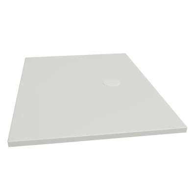 Xenz Flat Plus Douchebak - 90x120cm - Rechthoek - Wit mat