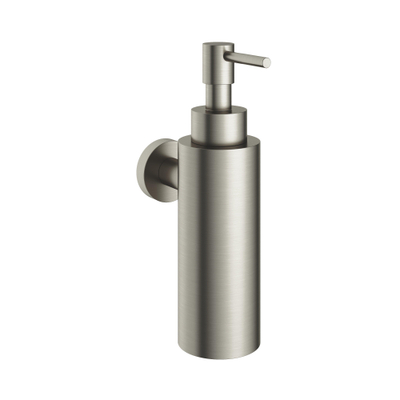 Hotbath &MORE Zeepdispenser - wandmodel - geborsteld nikkel (RVS)