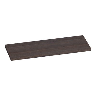 BRAUER Ocean Medium topblad - 120x46x4cm - lamellen eiken zwart