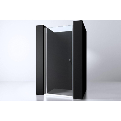 Best Design Erico Porte pivotante pour niche avec profilé 68 70x200cm verre Nano 6mm