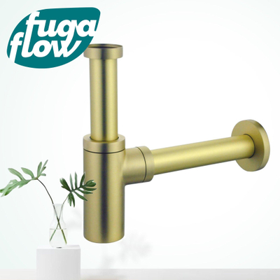 FugaFlow Eccelente Sobrado Siphon lavabo Laiton brossé