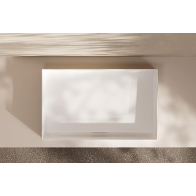 Hansgrohe Xuniva opzetwaskom - 65x40x12cm - rond - smartclean - wit