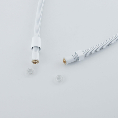 Fortifura Calvi flexible de douche - 100cm - métal - blanc mat