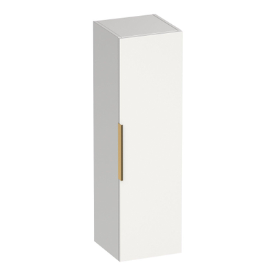 BRAUER Elevate armoire de salle de bain - 120x35x35cm - poignée rapportée excl. - 1 porte - ouvrant à gauche ou à droite - blanc mat