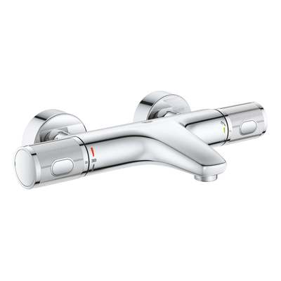 Grohe Precision Feel robinet thermostatique de baignoire 150 mm avec raccords Hard Graphite
