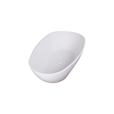 FugaFlow Eccelente Calma Baignoire Autoportante - 180x80cm - solid surface - blanc mat