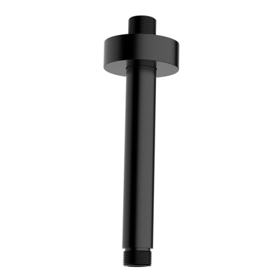 Wiesbaden Unimatch Douchearm - met plafondbevestiging - 30cm - mat zwart