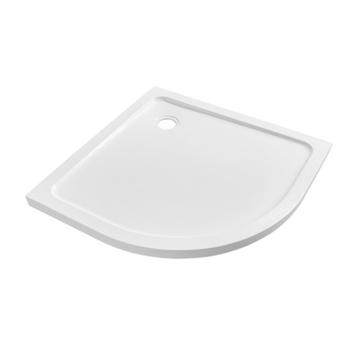 FugaFlow Effieciente Anto douchebak - 80x80x4cm - kwartrond SMC - glans wit