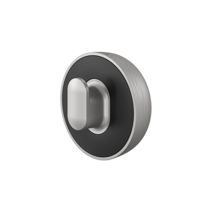 Tiger Cooper Crochet porte-serviette - simple - rond - inox brossé/noir