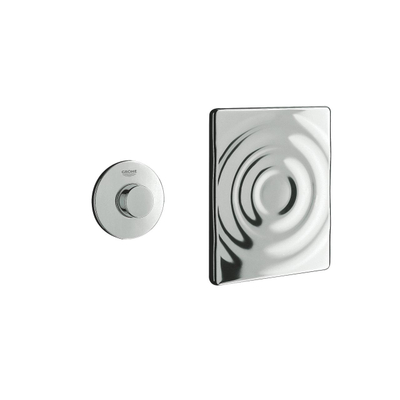 Grohe Surf Afstandsbediening - voor stortbak - met afdekplaat 197x156mm - chroom