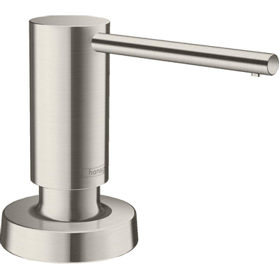 Hansgrohe A51 - zeepdispenser 1-gats 500ml onderbouw - rvs look