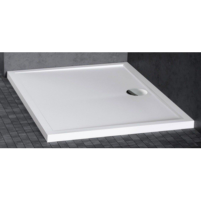 Novellini Olympic New douchebak acryl vierkant 100x100x4.5cm wit