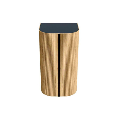 MONDIAZ KURVE 80cm kolomkast kleur Oak met 2 deuren