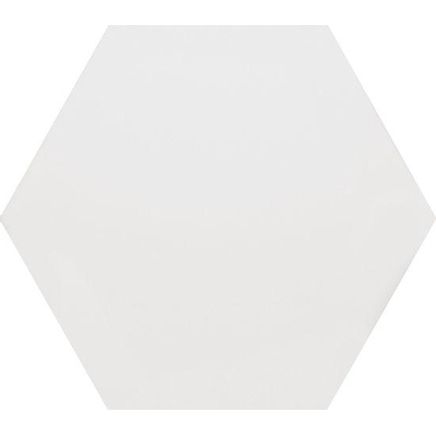 Ceralto Formo Loft Wandtegel hexagon 15x17cm 8mm witte scherf Blanco