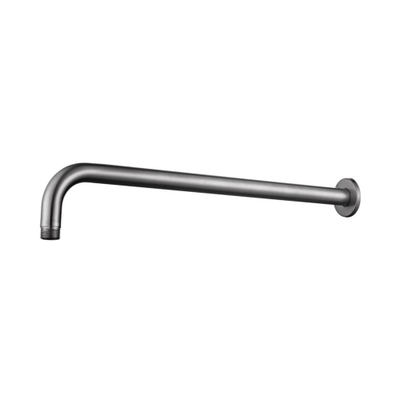 Wiesbaden 304 bras de douche avec fixation murale rond 40 cm inox brossé