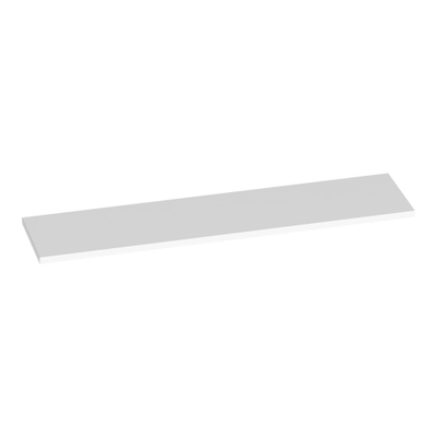 BRAUER Plan sous vasque MDF 200x3,6cm Blanc mat