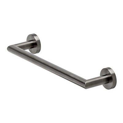 Geesa Nemox Barre d'appui de baignoire 30cm Métal noir brossé