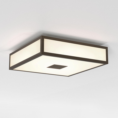 Astro Mashiko Square 300 plafondlamp excl. lichtbron 2x E27 brons