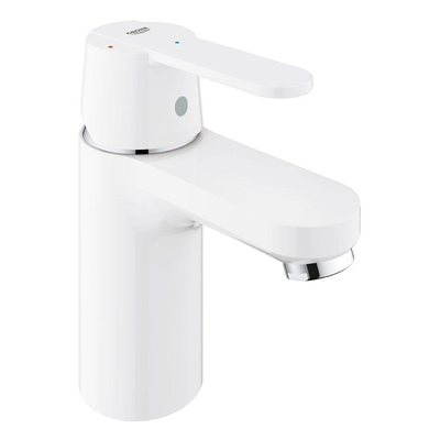 GROHE Get wastafelkraan - m-size - opbouw - 1-gats - eengreeps - met klikwaste - wit