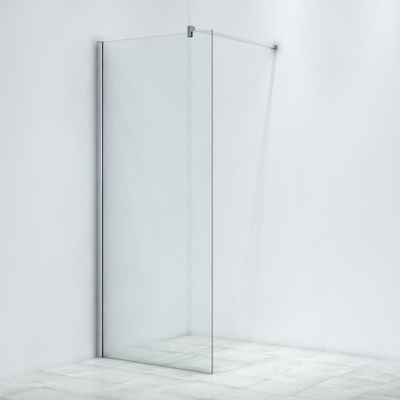 Marenza Bellini Douche à l'italienne - 90x200cm - verre clair - chrome