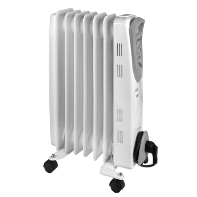 Eurom RAD 1500 Radiateur à huile 1500 watts 24x33x55cm Blanc