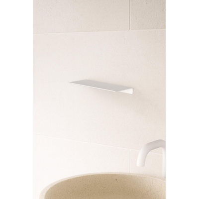 Hotbath &MORE Planchet - 30cm - inclusief bevestigings rails - mat wit