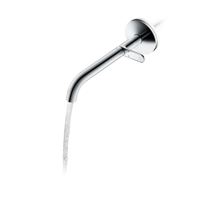 AXOR One 1-gats wastafelkraan wandmodel voorsprong 22cm chroom