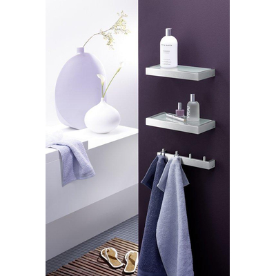 Zack LINEA Planchet - 27x13x3cm - mat glas - mat geborsteld RVS
