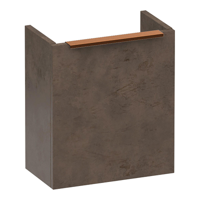 BRAUER Elevate fonteinkast 40 excl. opleggreep met 1 deur linksdraaiend Erosion