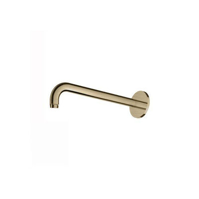 Hotbath Cobber bras de douche mural 38.5 cm laiton brossé