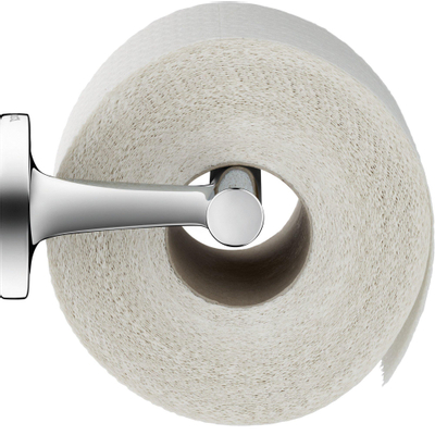 Duravit Starck T Toiletrolhouder - zonder klep - hoogglans chroom