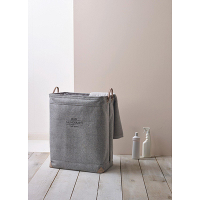 Aquanova Lubin Panier à linge Gris argenté