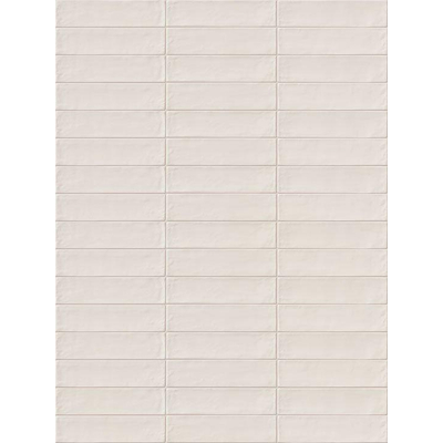 Emil Total Brick Wandtegel - 6x24cm - 9.5mm - Bianco