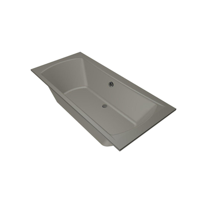 Xenz Robijn Baignoire duo - 190x90x48 - bonde centrale - acrylique - ciment