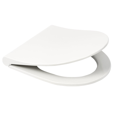 Plieger Lima Toiletset - UP320 inbouwreservoir - wandcloset - randloos - zitting - softclose - witte bedieningsplaat - ronde knoppen - wit