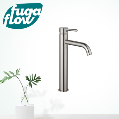 FugaFlow Eccelente Sobrado Badkamer Wastafelkraan - 33.9cm - verhoogd - opbouw - RVS geborsteld PVD