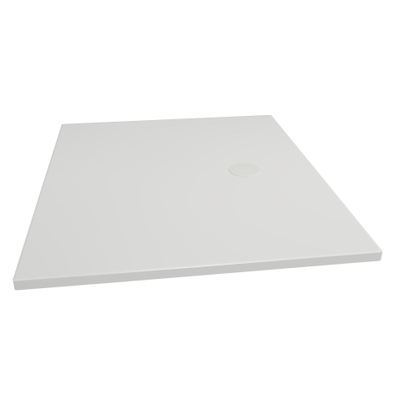 Xenz Flat Plus Douchebak - 120x100cm - Rechthoek - Wit