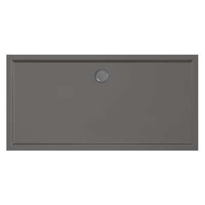 Xenz Mariana Receveur de douche - 160x80x7 - Acrylique - anthracite