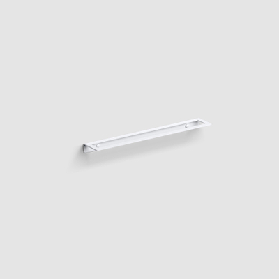 Clou Fold handdoekrek 45cm mat wit poedercoating