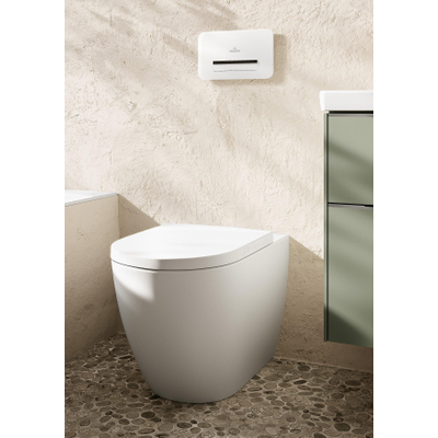 Villeroy & Boch Subway 3.0 closetzitting - met softclose en quickrelease Mat Stone White
