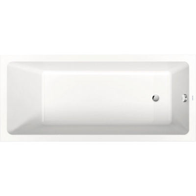Duravit No.1 Inbouwbad - 180x80cm acryl - glans wit