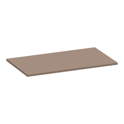 BRAUER Ocean Slim topblad - 80x46x2cm - mat mokka