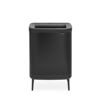 Brabantia Bo Hi Wasbox - 2x45 liter - mat zwart