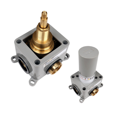 BRAUER Stripe Inbouw stopkraan - in- en afbouwdelen - RVS-kleurig geborsteld PVD